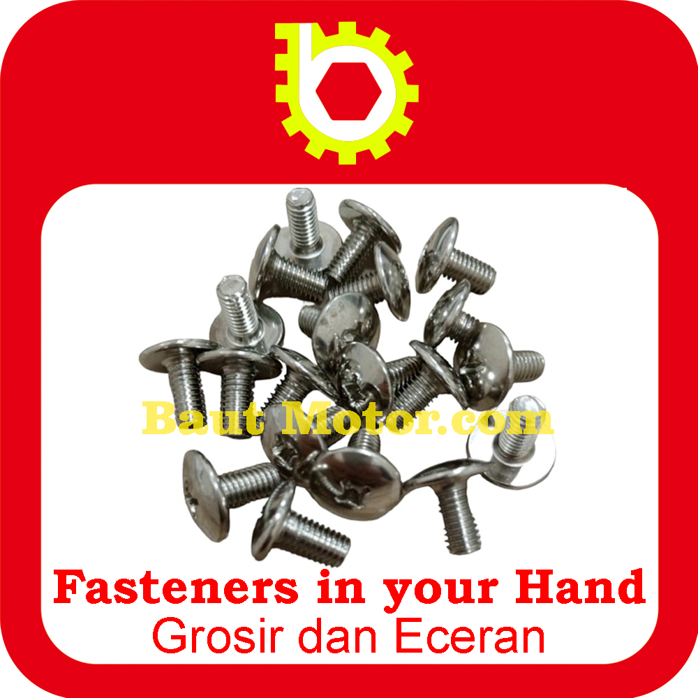 baut body 6x12 nekel